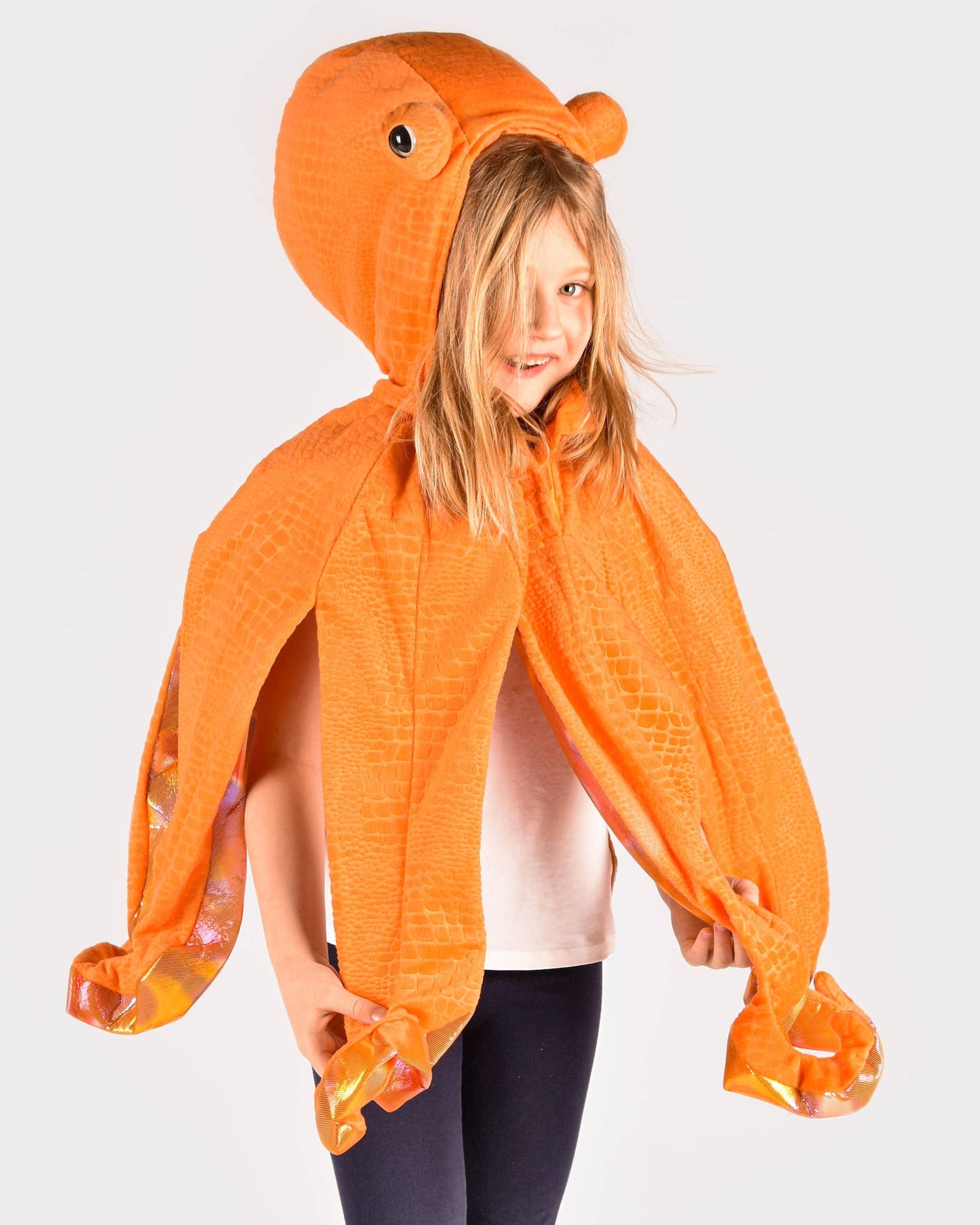 Oktopus-Kostüm Größe 98-104 cm für Kinder von 2 bis 4 Jahren