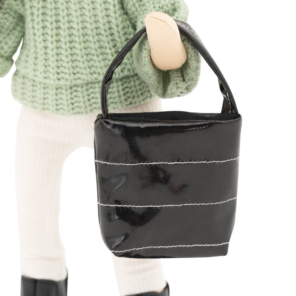 Lilu doll with green sweater, 32 cm