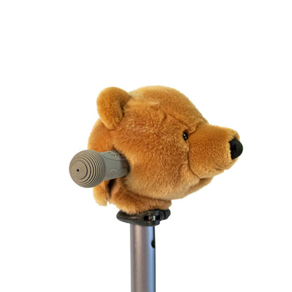 Accessoire Tête d’Ours Brun pour Vélo et Trottinette Enfant