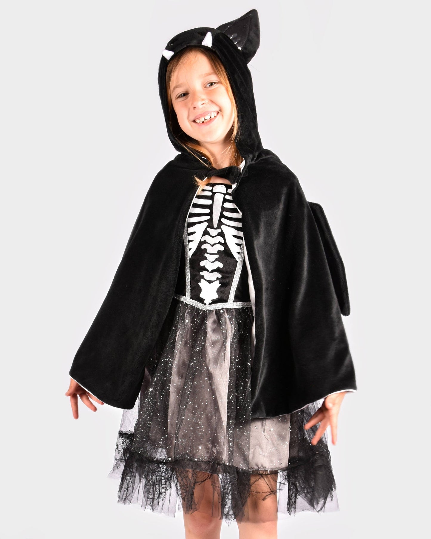 Deluxe Bat Cape Size 98-128 cm 3-8 years
