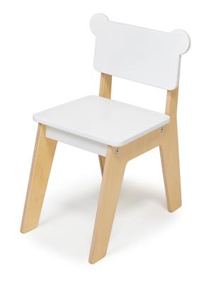 Mentari Meubles pour Enfant: CHAISE OURS 27x39x50cm, en bois, en boîte, 3-6a