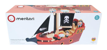 Bateau Pirate en bois "Fishbones"