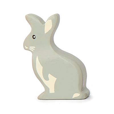 Tender Leaf Animaux: ANIMAL DE FORÊT/LAPIN 4x2x5,5cm, en bois, 3+