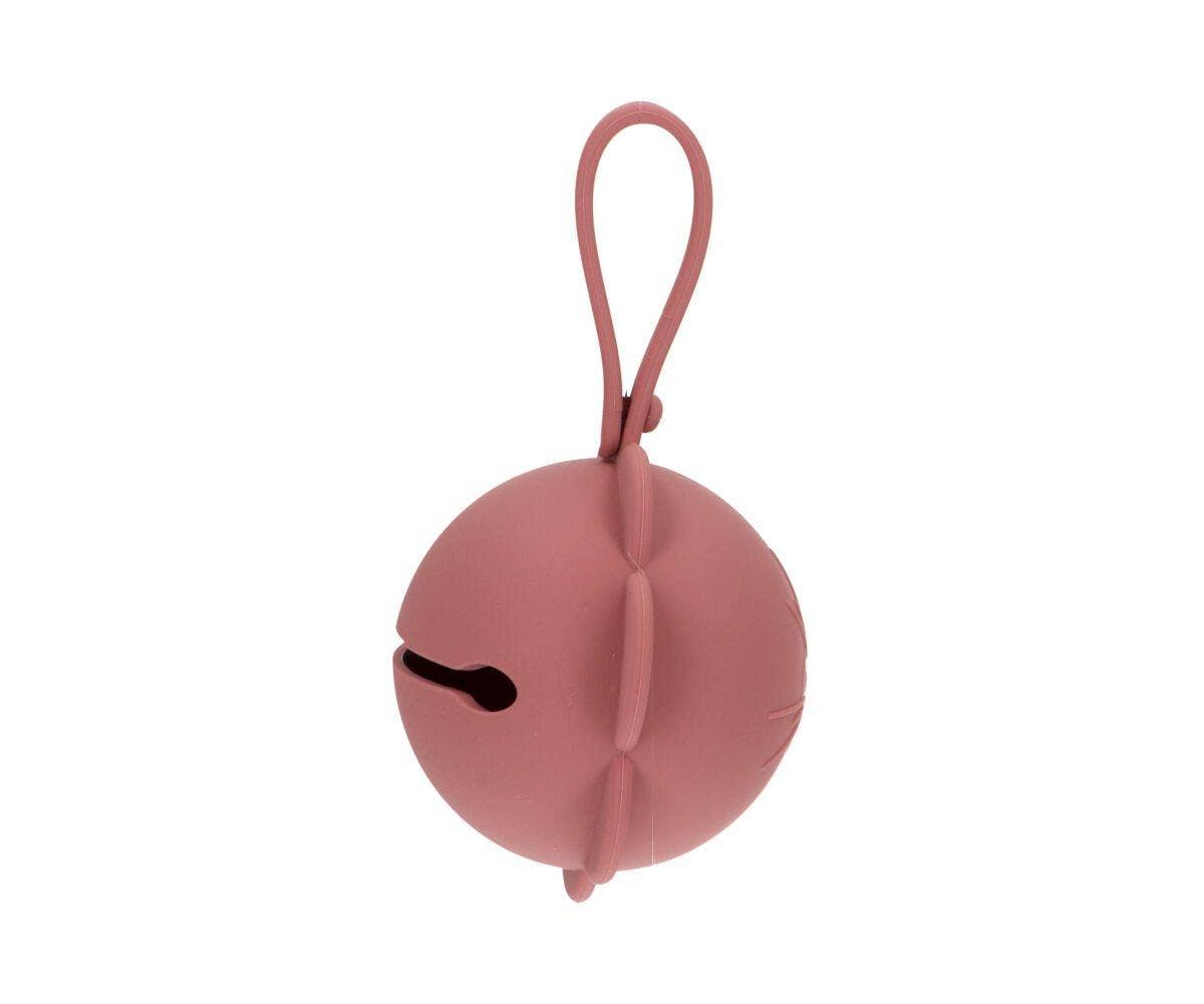 Silicone pacifier clip Brick flower
