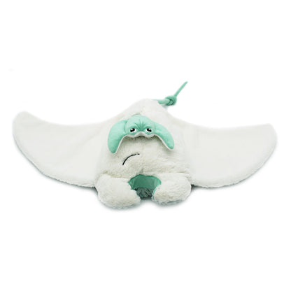 Peluche raie manta Mantalou maman et son bébé menthe – Les Ptipotos – vue 4