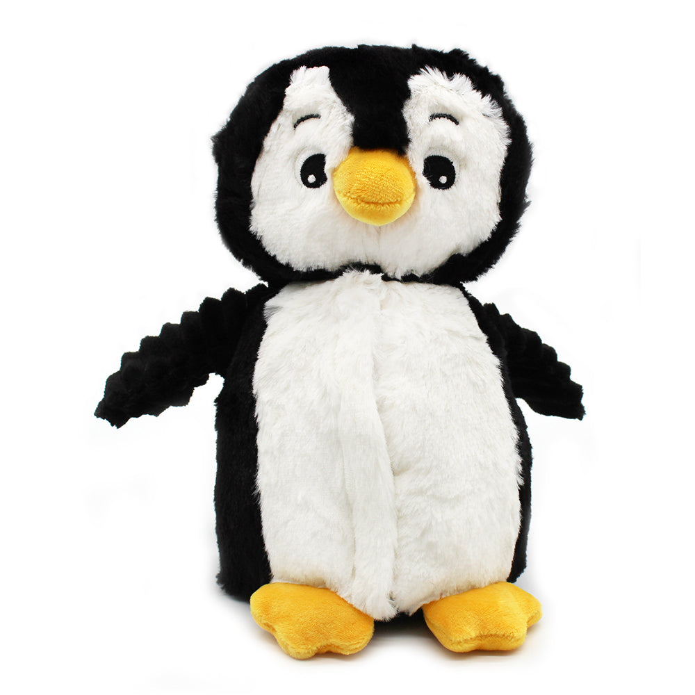 Peluche pingouin Iglou maman et son bébé blanc et noir – Les Ptipotos – vue 4