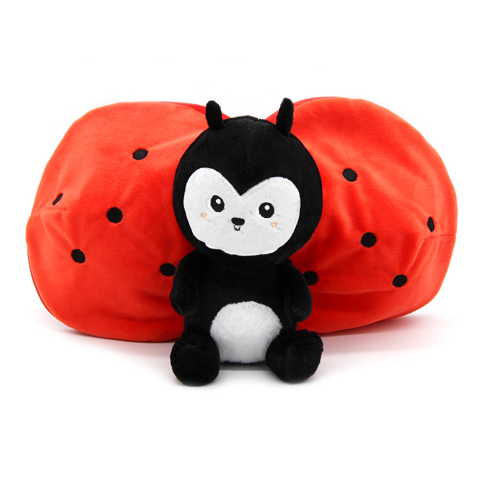 Peluche réversible Comet la coccinelle/tomate – Flipetz – vue 7