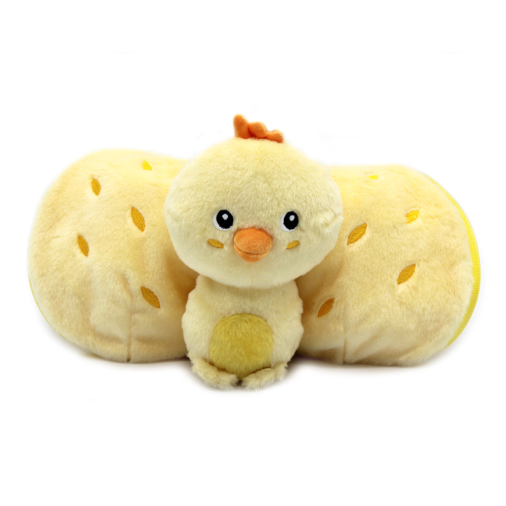 Peluche réversible Nugget le poussin/ananas – Flipetz – vue 7