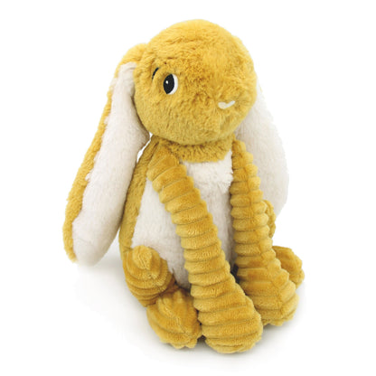 Peluche lapin Toudou maman et son bébé jaune moutarde – Les Ptipotos – vue 3