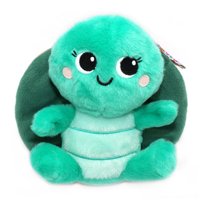 Peluche réversible Corvet la tortue/pêche – Flipetz – vue 7