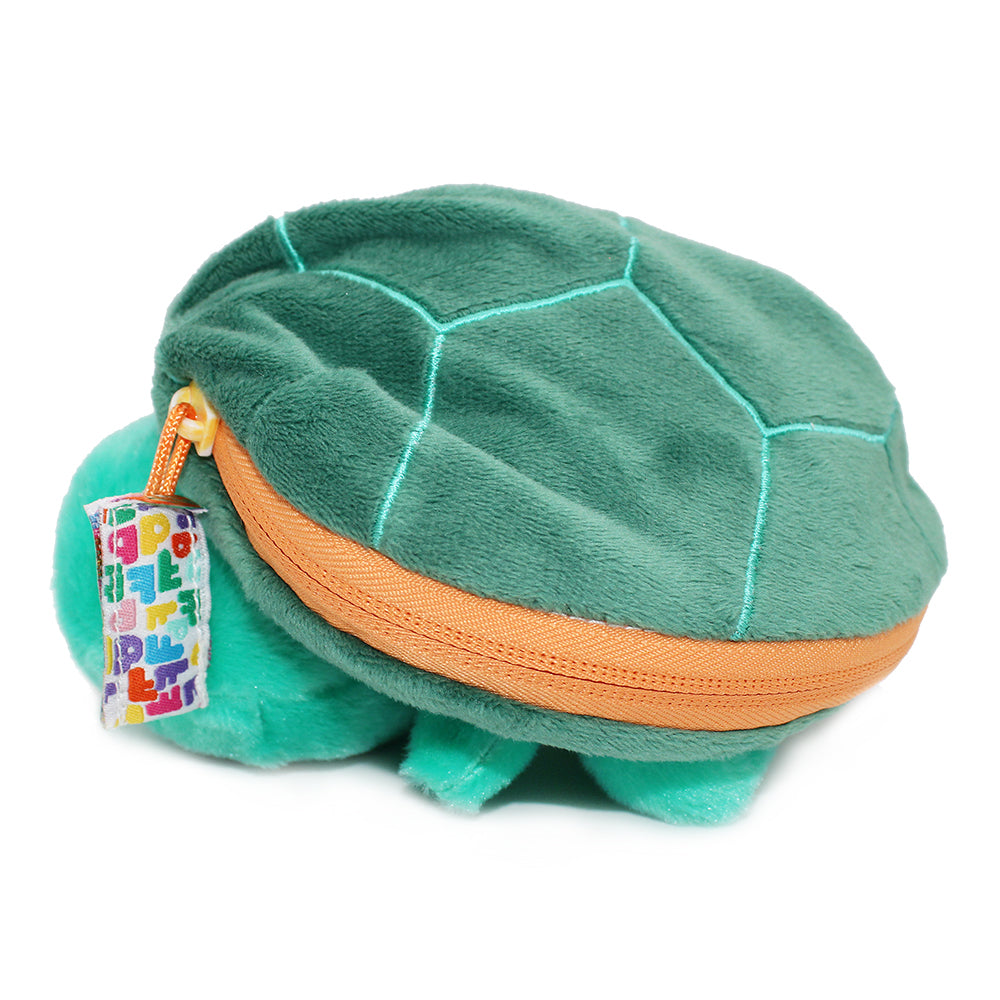 Peluche réversible Corvet la tortue/pêche – Flipetz – vue 10