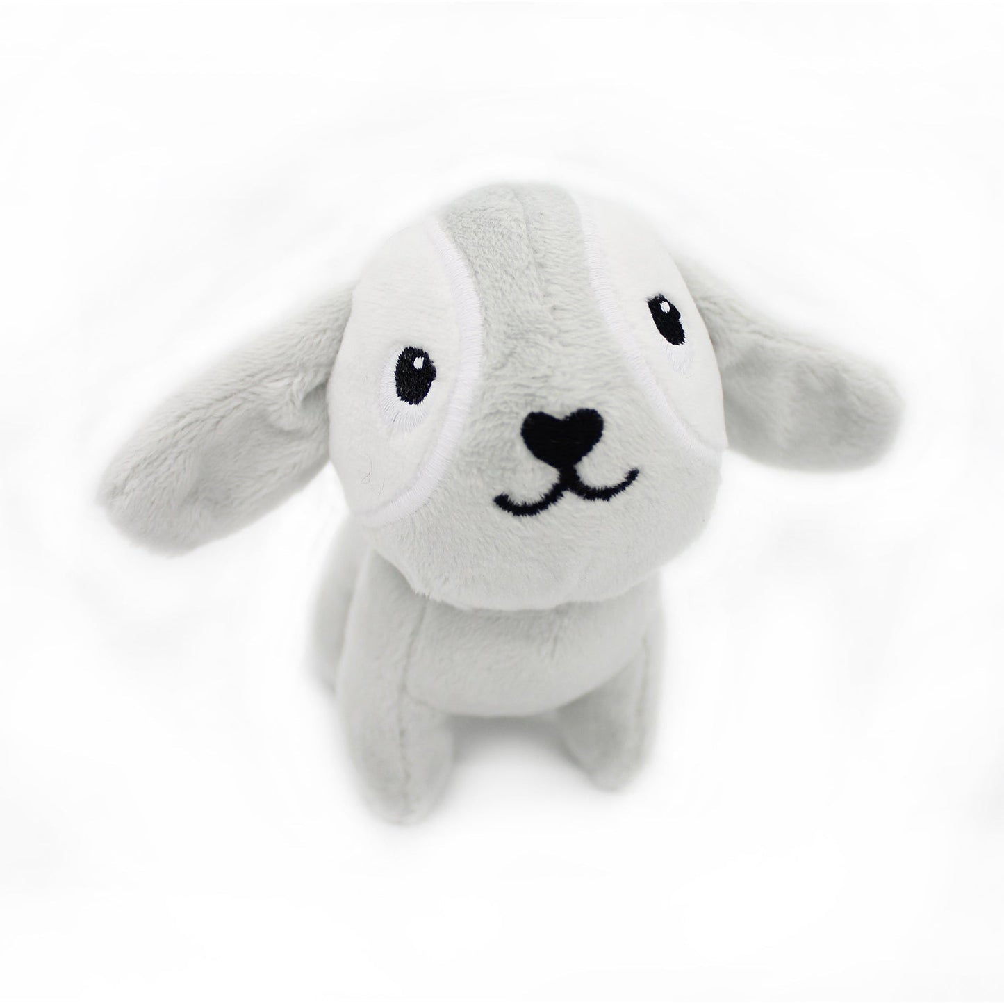Peluche chien Toutou maman et son bébé gris – Les Ptipotos – vue 7