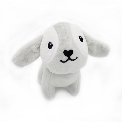 Peluche chien Toutou maman et son bébé gris – Les Ptipotos – vue 7