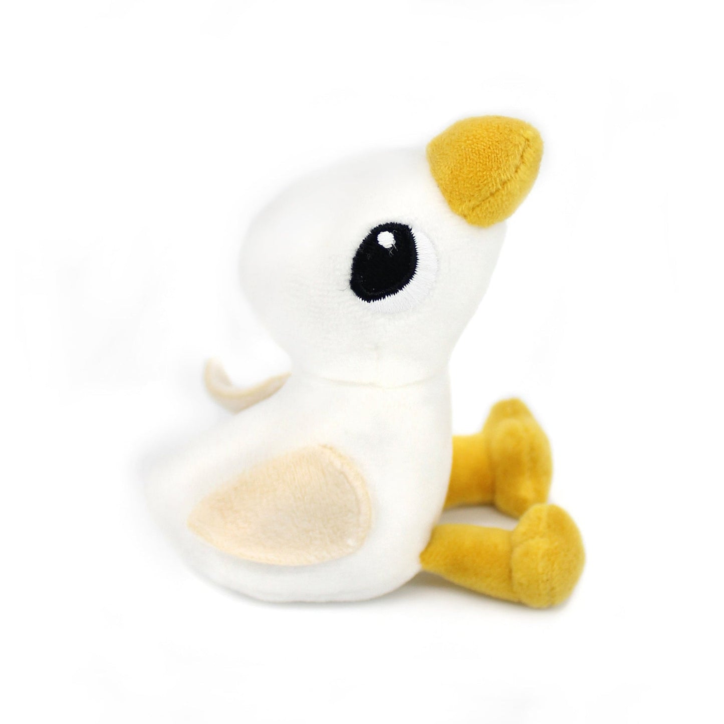 Peluche oie Jébongou maman et son bébé blanc – Les Ptipotos – vue 7