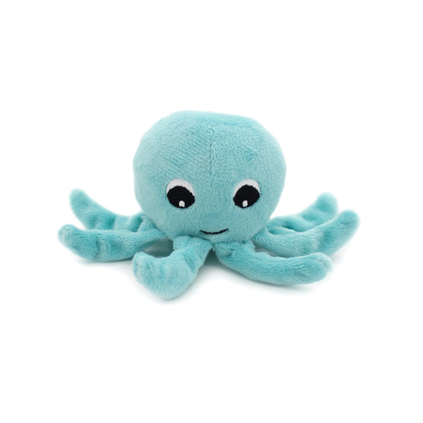 Peluche pieuvre Filou maman et son bébé bleu aqua – Les Ptipotos – vue 5