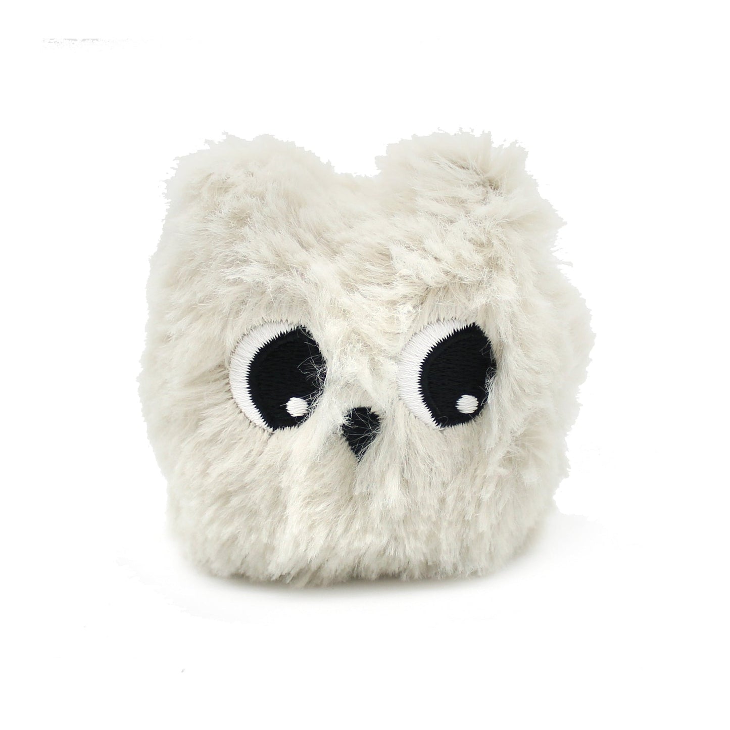 Peluche chouette polaire Coucou maman et son bébé gris clair – Les Ptipotos – vue 9