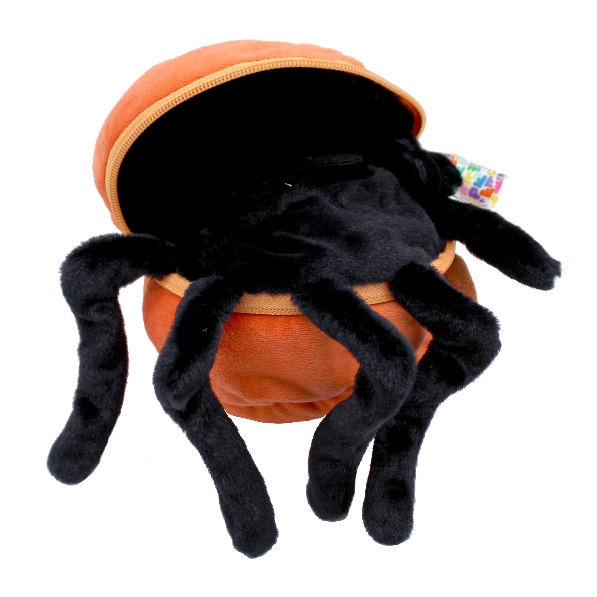 Peluche réversible Pumpet la citrouille/araignée – Flipetz – vue 4