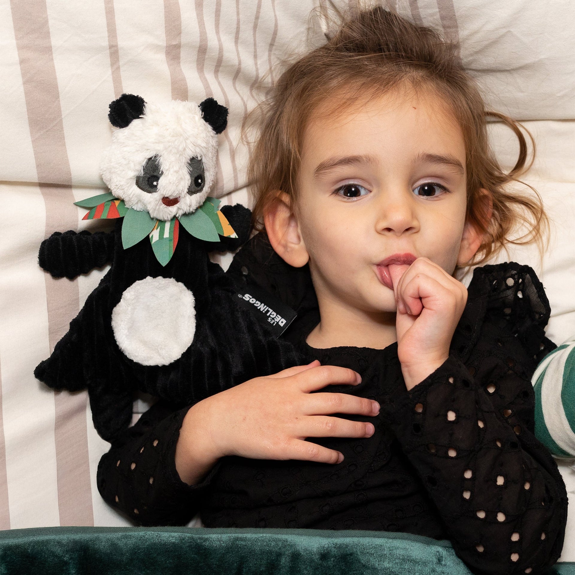 Doudou baby Rototos le panda – vue 2