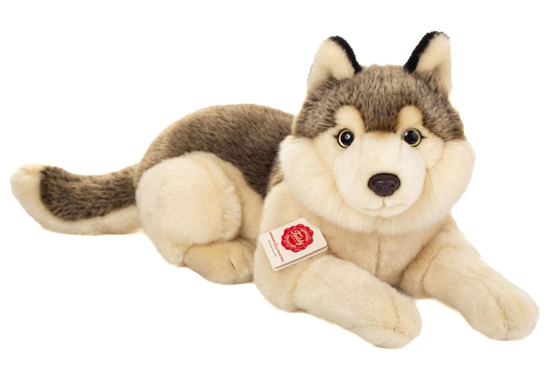Peluche Loup Couché - Teddy Hermann