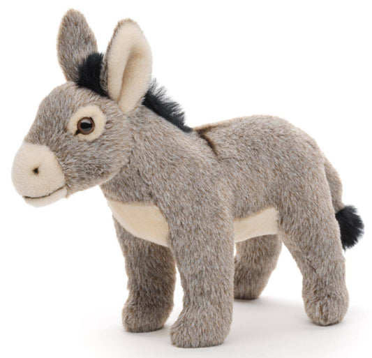 Standing Donkey Plush Toy - 20 cm (height)