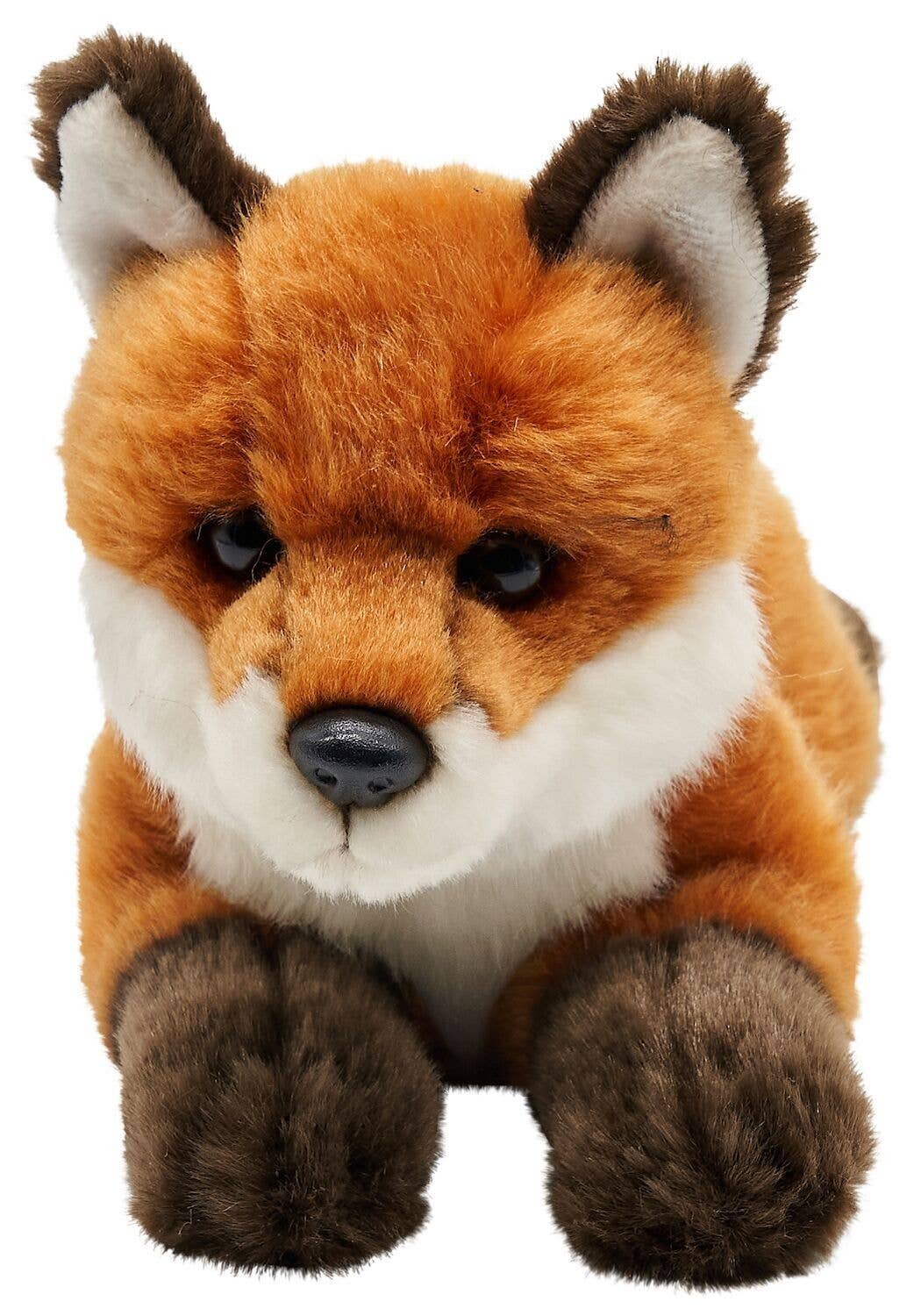 Rotfuchs-Plüschtier, liegend