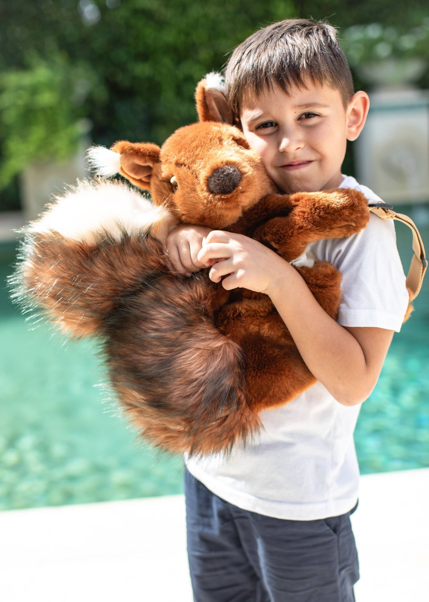 Sac à dos enfant Peluche écureuil