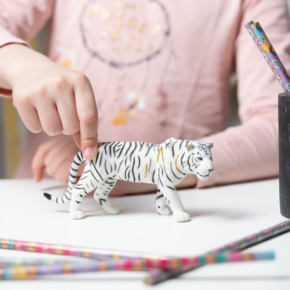 Figurine Tigre blanc Papo - animal sauvage