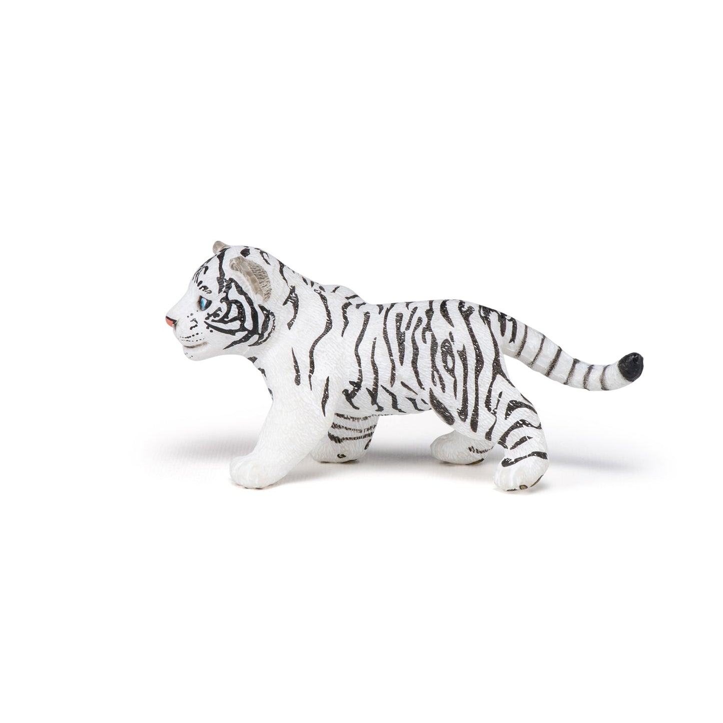Figurine Bébé tigre blanc Papo - animal sauvage