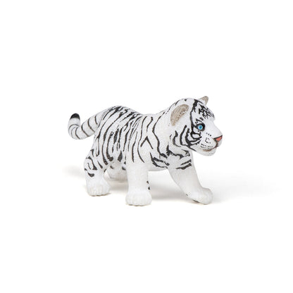Figurine Bébé tigre blanc Papo - animal sauvage