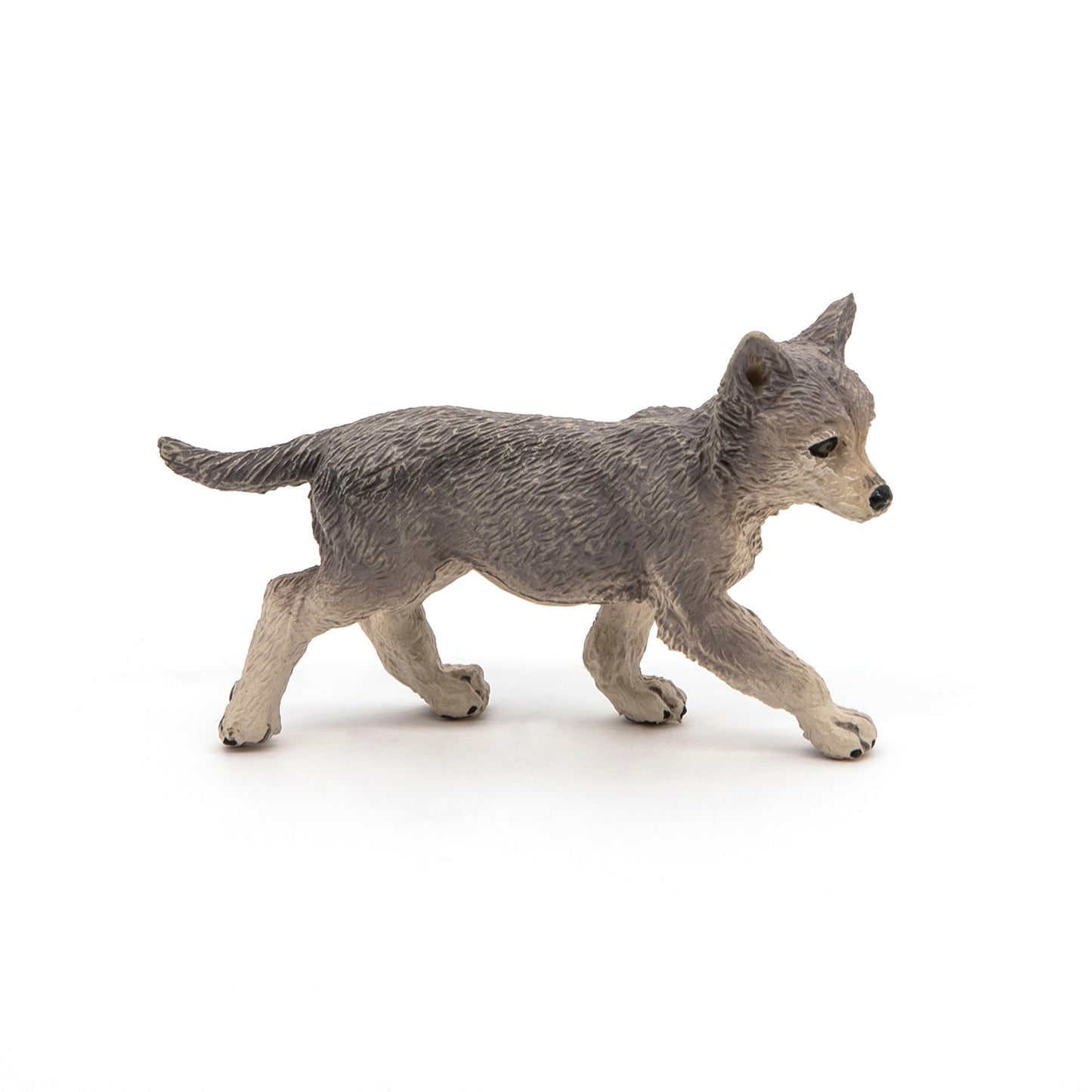 Figurine Louveteau gris