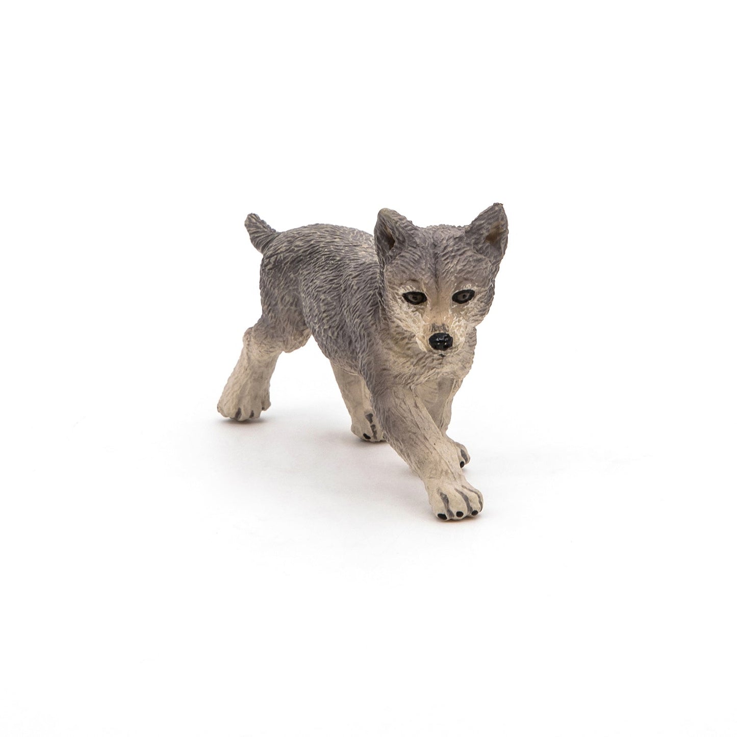 Figurine Louveteau gris