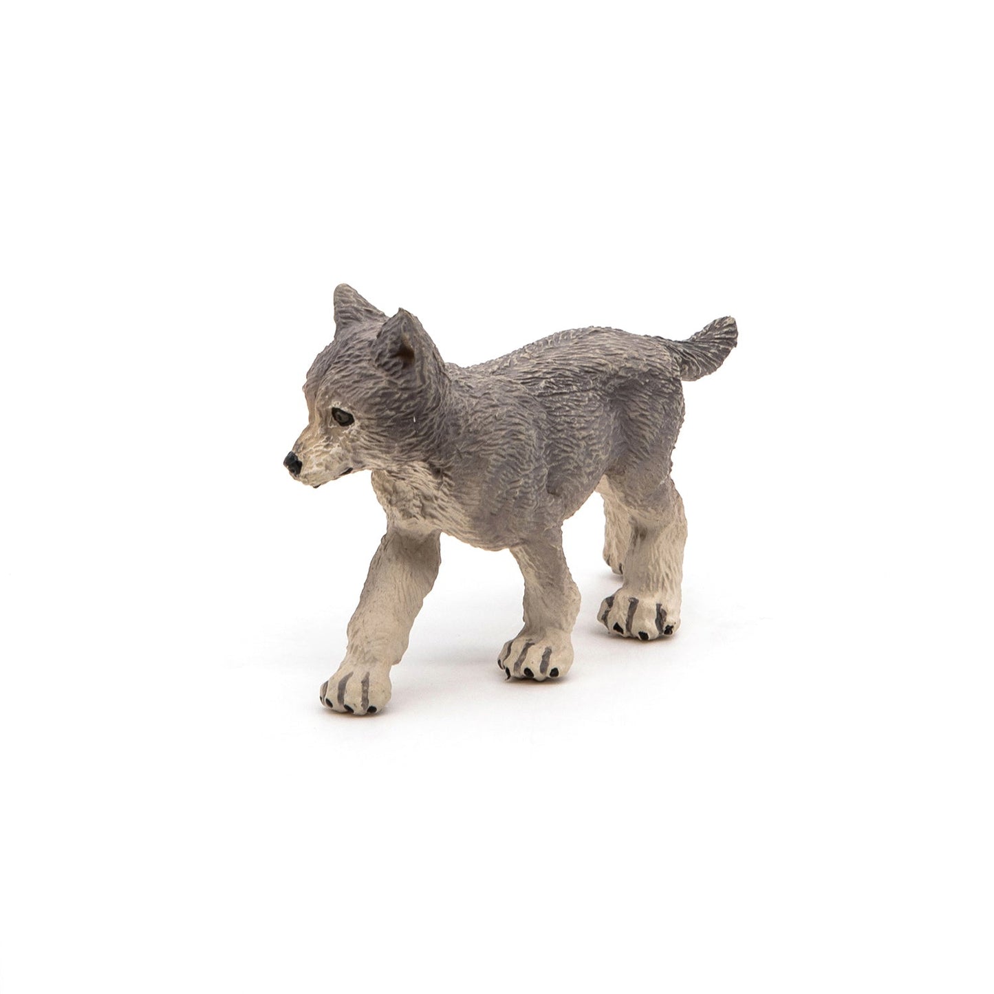 Figurine Louveteau gris