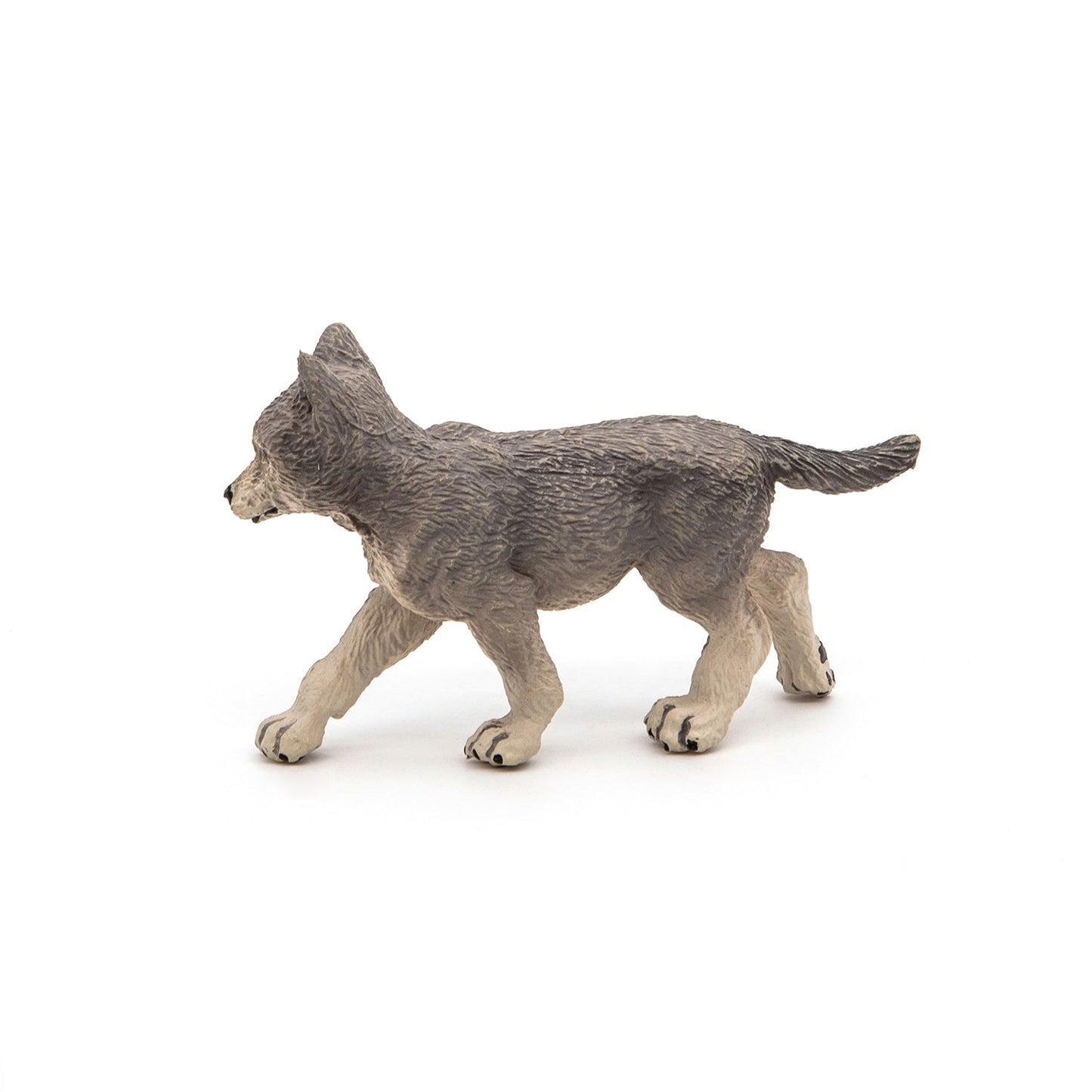Figurine Louveteau gris