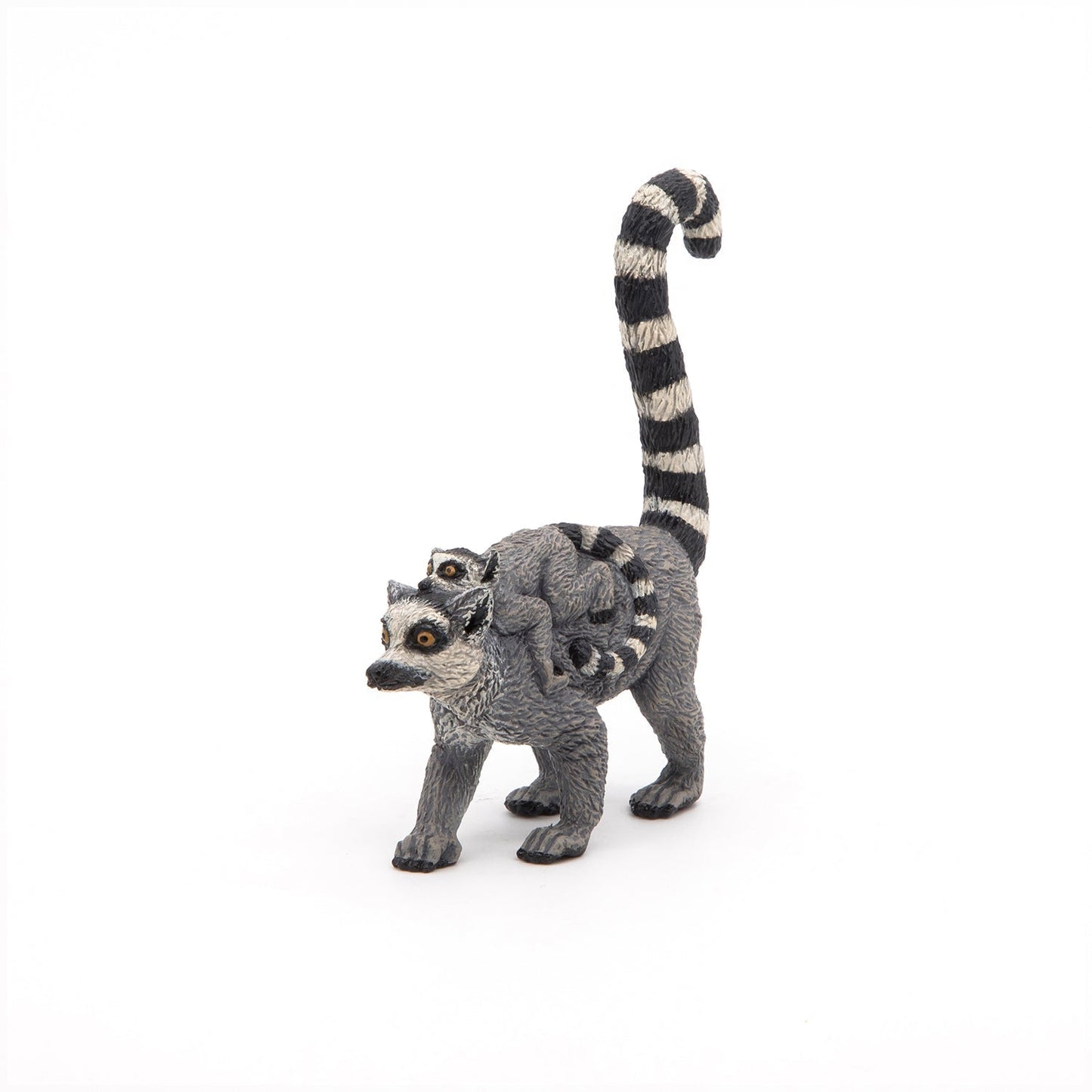 Figurine Lémurien et son bébé