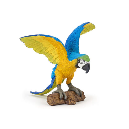 Figurine Perroquet Ara bleu