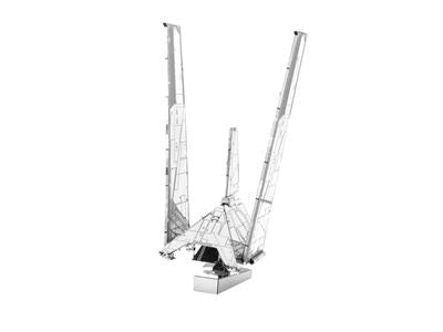 MetalEarth: STAR WARS (Rogue One) KRENNIC'S IMPERIAL SHUTTLE 7.5x5.2x11.6cm, maquette 3D en métal avec 2 feuilles, sur carte 12x17cm, 14+