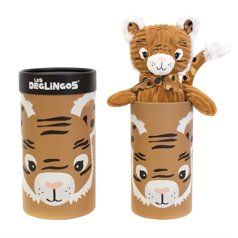 Peluche avec boîte cadeau Grand Simply Spéculos le tigre