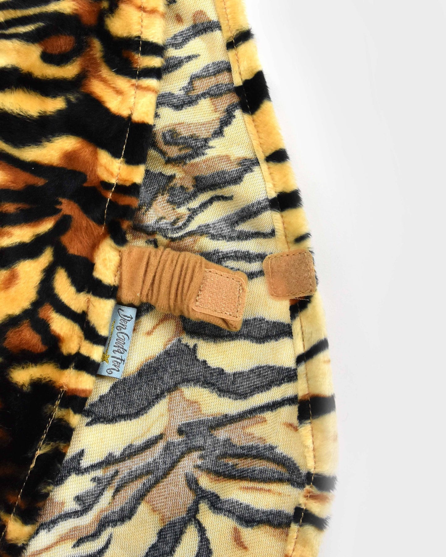 Tiger mini cape for children aged 1-4 years, sizes 86-110