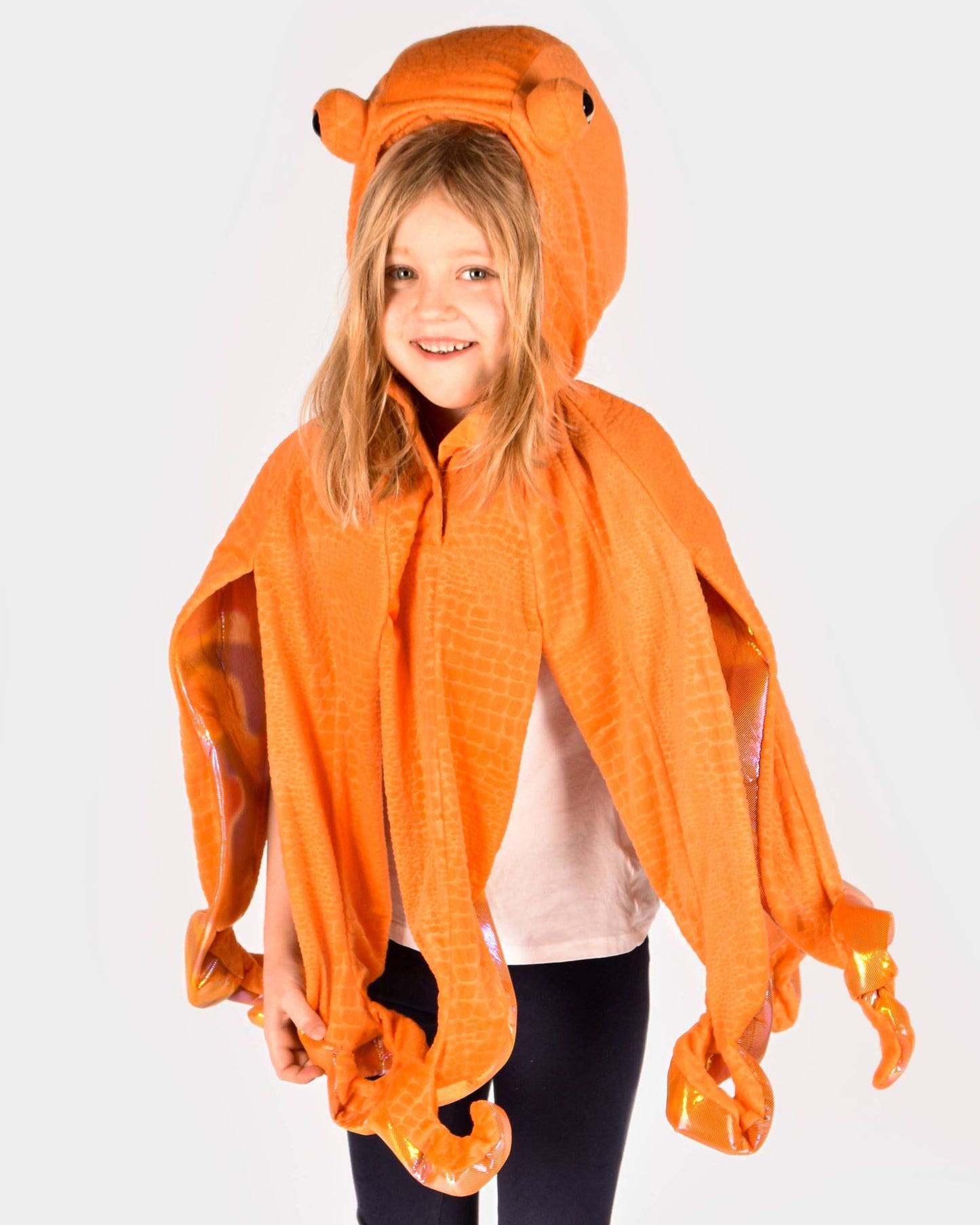 Oktopus-Kostüm Größe 98-104 cm für Kinder von 2 bis 4 Jahren