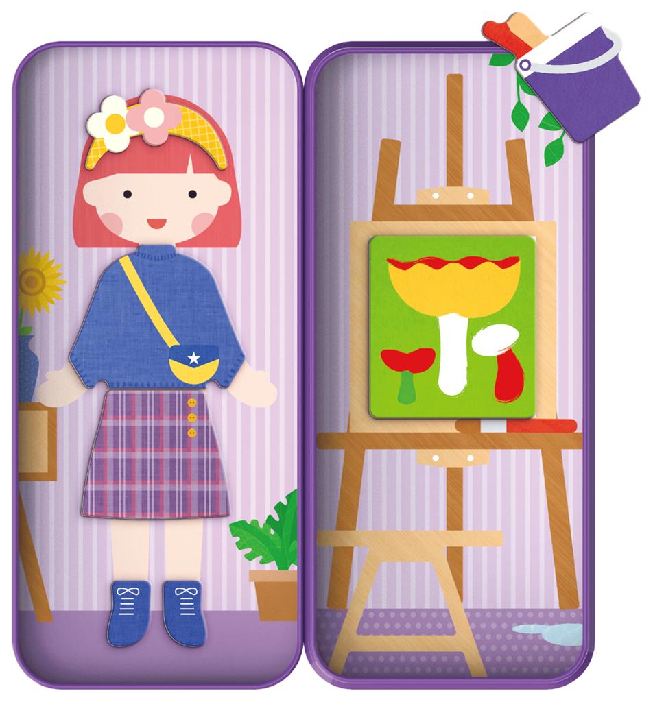 Boîte De Puzzle Magnétique - Artiste