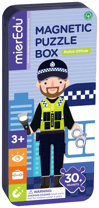 Magnetische Puzzlebox - Polizist