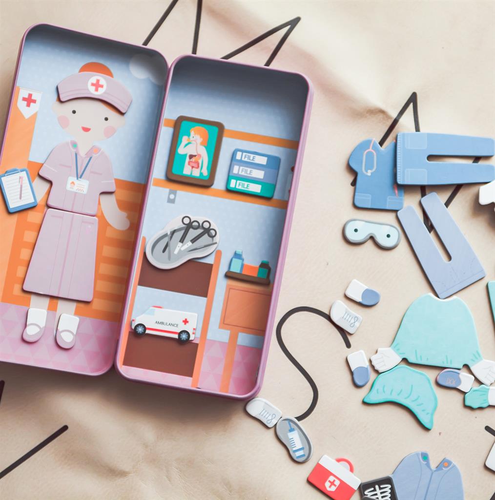 Magnetic Puzzle Box - Doctor