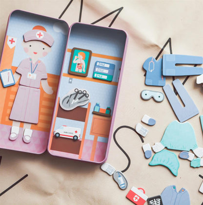 Magnetic Puzzle Box - Doctor