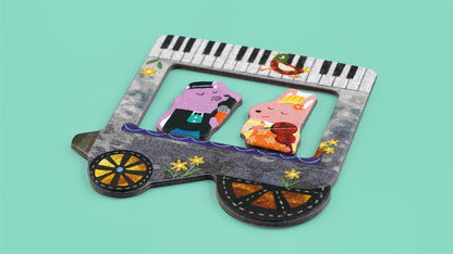 Boîte De Puzzle Magnétique - Véhicules