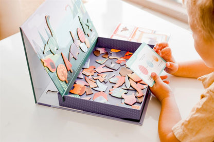 Livre magnétique - Le Monde Des Dinosaures