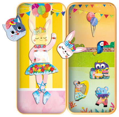 Magnetische Puzzlebox - Tiere