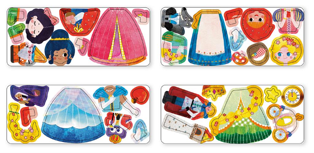 Boîte De Puzzle Magnétique - Contes De Fées