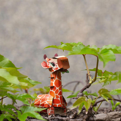 Puzzle 3D Construction - Girafe