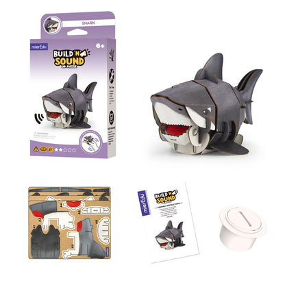 Puzzle 3D Construction - Requin