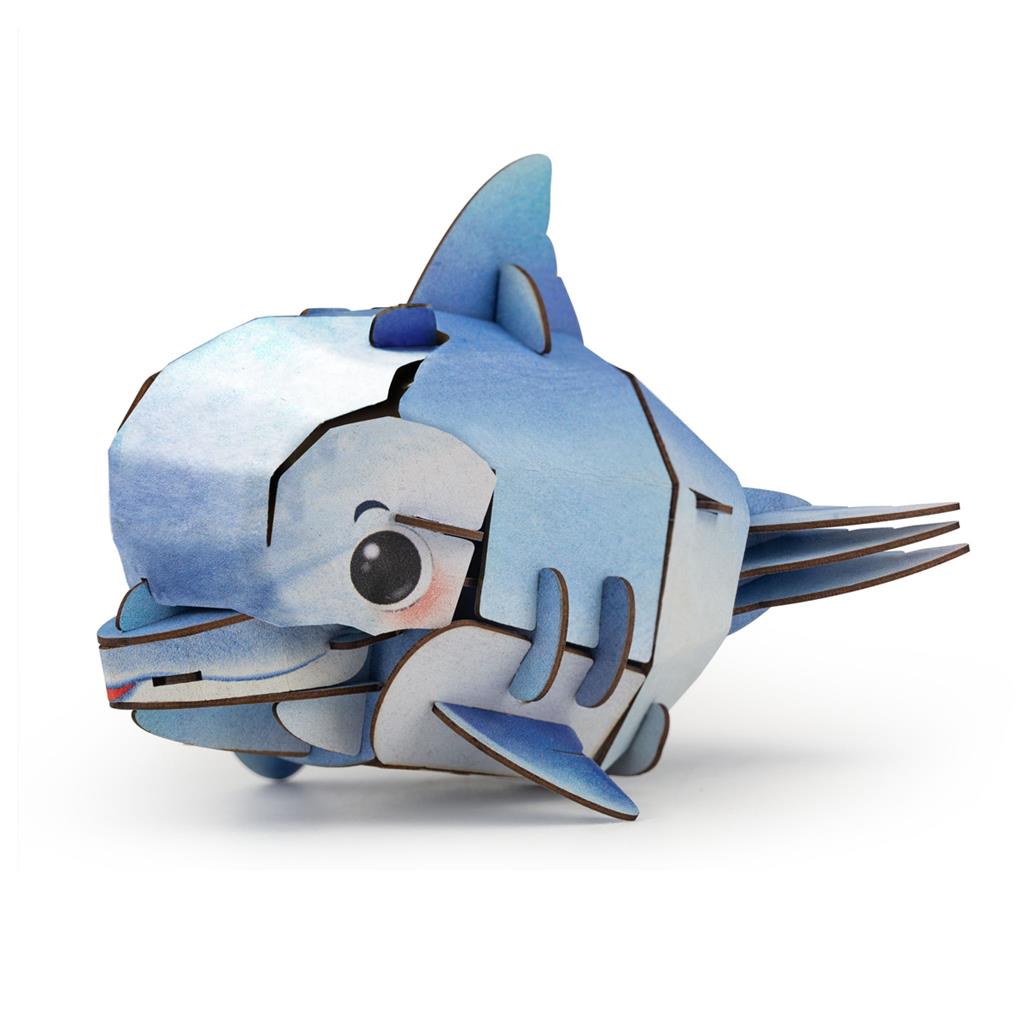 Puzzle 3D Construction - Dauphin